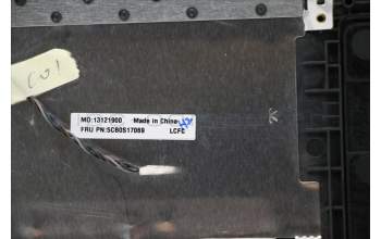 Lenovo 5CB0S17069 Tastatur inkl. Topcase ASM_BE L81MUBKIMRD