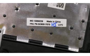 Lenovo 5CB0S17070 Tastatur inkl. Topcase ASM_AR-E L81MUBKIMRD