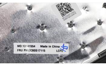 Lenovo 5CB0S17115 Tastatur inkl. Topcase ASM_PO L81MUGYIMRD