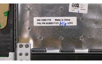 Lenovo 5CB0S17121 Tastatur inkl. Topcase ASM_TI L81MUGYIMRD
