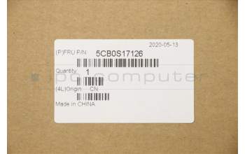 Lenovo 5CB0S17126 Tastatur inkl. Topcase ASM_CZ-SK L81MUGYIMRD