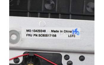 Lenovo 5CB0S17156 Tastatur inkl. Topcase ASM_US L 81M0 GT_BK