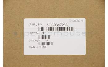 Lenovo 5CB0S17233 Tastatur inkl. Topcase C81NDGRY FP W/BLKB NORDI