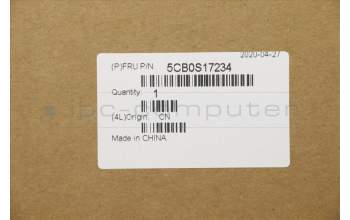 Lenovo 5CB0S17234 Tastatur inkl. Topcase C81NDGRY FP W/BLKB FRE
