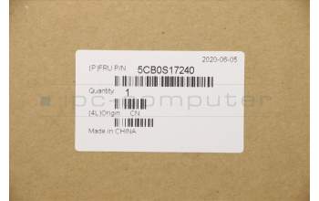 Lenovo 5CB0S17240 Tastatur inkl. Topcase C81NDGRY FP W/BLKB SLVN
