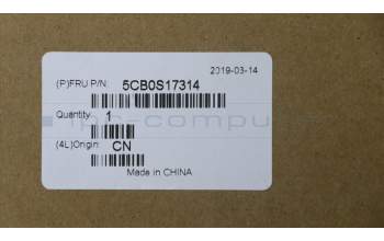 Lenovo 5CB0S17314 COVER STRIP COVER C 81N6_BLK