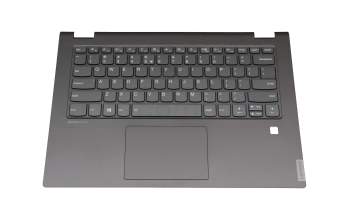 5CB0S17320 Original Lenovo Tastatur inkl. Topcase US (englisch) grau/grau mit Backlight US International