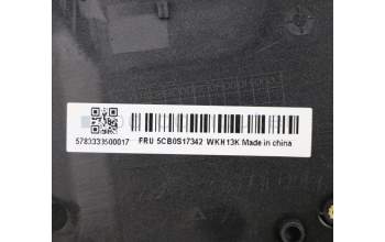 Lenovo 5CB0S17342 Tastatur inkl. Topcase C81N6 PLBLK FPBL SLVN