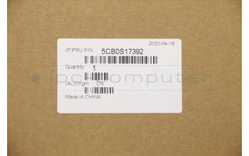 Lenovo 5CB0S17392 Tastatur inkl. Topcase C81N6 PLBLK FPNBL UK