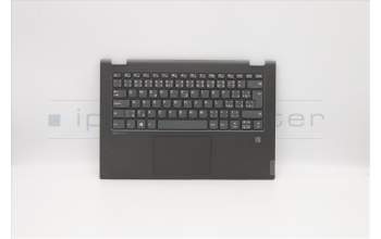 Lenovo 5CB0S17409 Tastatur inkl. Topcase C81N6 PLBLK FPNBL CZ-SK