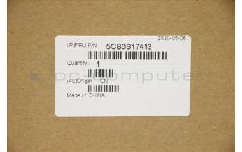 Lenovo 5CB0S17413 Tastatur inkl. Topcase C81N6 PLBLK NFPNBL US