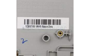 Lenovo 5CB0S17450 Tastatur inkl. Topcase C81N6 PLGRY FPBL AR-E