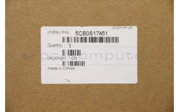 Lenovo 5CB0S17451 Tastatur inkl. Topcase C81N6 PLGRY FPBL HEB