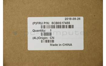 Lenovo 5CB0S17455 Tastatur inkl. Topcase C81N6 PLGRY FPBL ITA