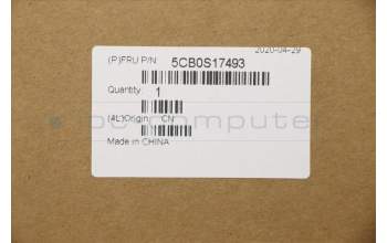 Lenovo 5CB0S17493 Tastatur inkl. Topcase C81N6 PLGRY NFPBL NORDI