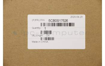 Lenovo 5CB0S17526 Tastatur inkl. Topcase C81N6 PLGRY FPNBL FRE