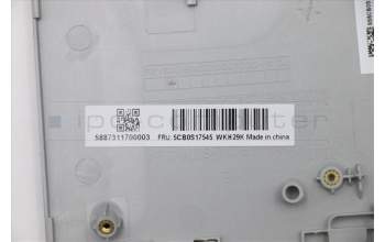 Lenovo 5CB0S17545 Tastatur inkl. Topcase C81N6 PLGRY NFPNBL AR-E