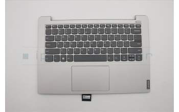 Lenovo 5CB0S18399 C-Abdeckung mit Tastatur, USA – Englisch, Platingrau, Ohne_Hintergrundbeleuchtung