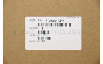 Lenovo 5CB0S18411 Tastatur inkl. Topcase C81N7 PG NBLKB_SPN