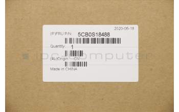 Lenovo 5CB0S18488 Tastatur inkl. Topcase C81N7 AB NBLKB_CZ-SK