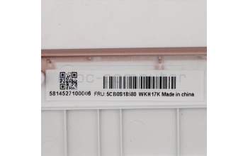 Lenovo 5CB0S18580 Tastatur inkl. Topcase C81N7 SP BLKB_SLVN