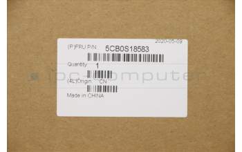 Lenovo 5CB0S18583 Tastatur inkl. Topcase C81N7 SP BLKB_CZ-SK