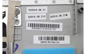 Lenovo 5CB0S18754 Tastatur inkl. Topcase C81N8 GRY BLKB_US