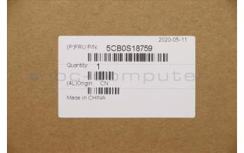 Lenovo 5CB0S18759 Tastatur inkl. Topcase C81N8 GRY BLKB_RUS