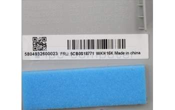 Lenovo 5CB0S18771 Tastatur inkl. Topcase C81N8 GRY BLKB_NORDI