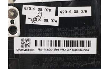 Lenovo 5CB0S18791 Tastatur inkl. Topcase C81N8 BLU BLKB_RUS