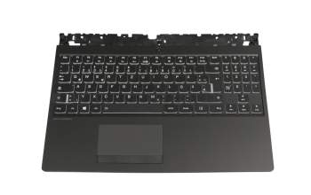 5CB0S91801 Original Lenovo Tastatur inkl. Topcase DE (deutsch) schwarz/schwarz mit Backlight