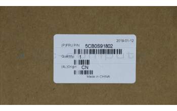 Lenovo 5CB0S91802 Tastatur inkl. Topcase L 81LB WH W/KB BL US