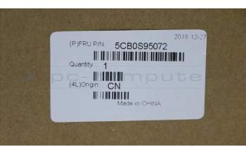 Lenovo 5CB0S95072 Tastatur inkl. TopcaseASM_ND W 81J0 IG BL