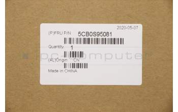 Lenovo 5CB0S95081 Tastatur inkl. TopcaseASM_UK W 81J0 IG BL