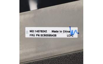 Lenovo 5CB0S95438 COVER FRU COV T15 C COV SUB ASSY WO FPR