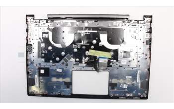 Lenovo 5CB0T04888 C-Abdeckung mit Tastatur, Englisch (GB), Eisengrau, Hintergrundbeleuchtung