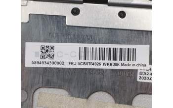 Lenovo 5CB0T04926 Tastatur inkl. Topcase C 81JS IG W/KB SA