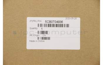 Lenovo 5CB0T04936 Tastatur inkl. Topcase C 81JS PTN W/KB SA