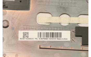 Lenovo 5CB0T04943 Tastatur inkl. Topcase C 81JS IG W/KB SW