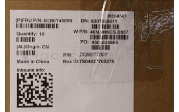 Lenovo 5CB0T45099 Tastatur inkl. Topcase ASM BU B 81M9 SPT 5M