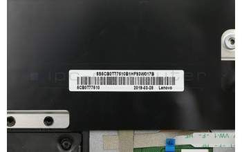 Lenovo 5CB0T77510 Tastatur inkl. Topcase ASM FR B 81M8