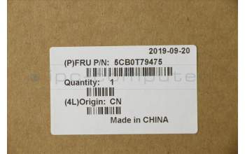 Lenovo 5CB0T79475 Tastatur inkl. TopcaseASM US INT\'E B81MB NSPT5M