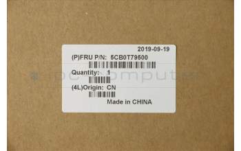 Lenovo 5CB0T79500 Tastatur inkl. Topcase britisch B 81MB SPT 5M