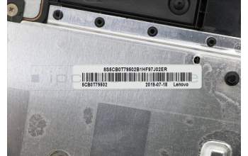 Lenovo 5CB0T79502 Tastatur inkl. Topcase britisch B 81MB N SPT 5M