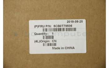 Lenovo 5CB0T79506 C-Cover with keyboard, Belgian, Non-Backlight, UK