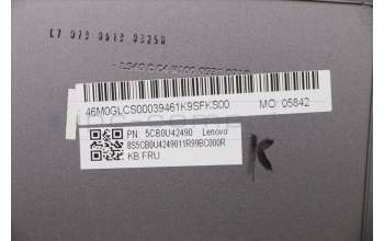Lenovo 5CB0U42490 Tastatur inkl. Topcase ASM_BE W 81Q7 W/KB