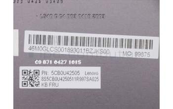 Lenovo 5CB0U42505 Tastatur inkl. Topcase ASM_IT W 81Q7 W/KB