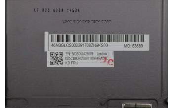 Lenovo 5CB0U42509 Tastatur inkl. Topcase ASM_ND W 81Q7 W/KB
