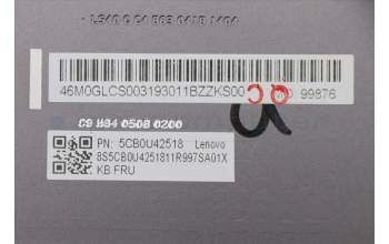 Lenovo 5CB0U42518 Tastatur inkl. Topcase ASM_UK W 81Q7 W/KB
