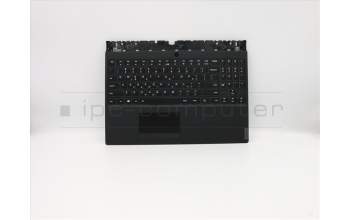 Lenovo 5CB0U42714 C-Cover with keyboard, Greek, Black, Backlight